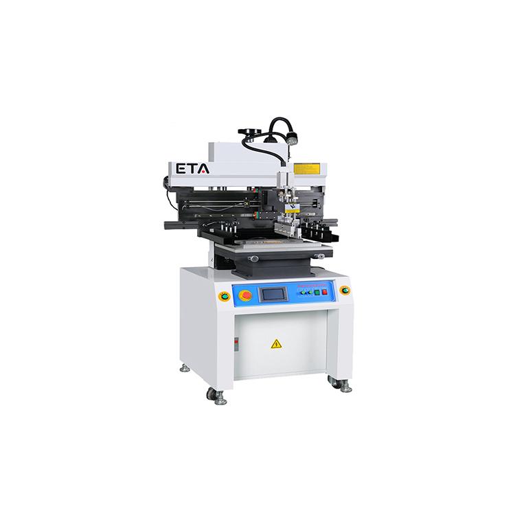 Semi-auto Solder Paste Printer ETA P12 LED Stencil Printing Machine